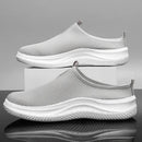 Men's Sneakers Comfortable Lightweight Soft Half Slipper Flat Running Shoes Outdoor Casual Sports Shoes Man Shoes - M & M Global