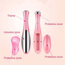 Electric Eye Massage Pen Small and Portable Beauty Facial and Eye Care Dry Battery Power Supply Lightweight and Portable - M & M Global