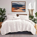 7-Pcs Bohemian tufted Comforter sets, soft comfort, Bedding Sets, room decor, all-seasons, ideal gift, Queen/King