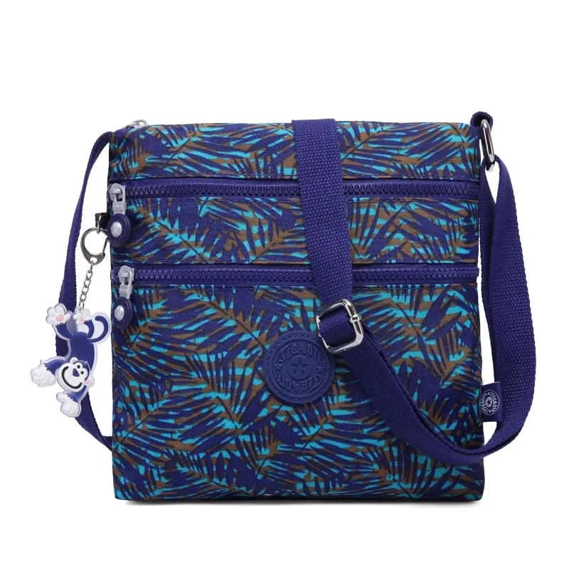 TEGAOTE Summer Men Women Shoulder Messenger Bag Small Cross Body Phone Purse Lightweight Blue Grey Black Red Purple M0910 - M & M Global