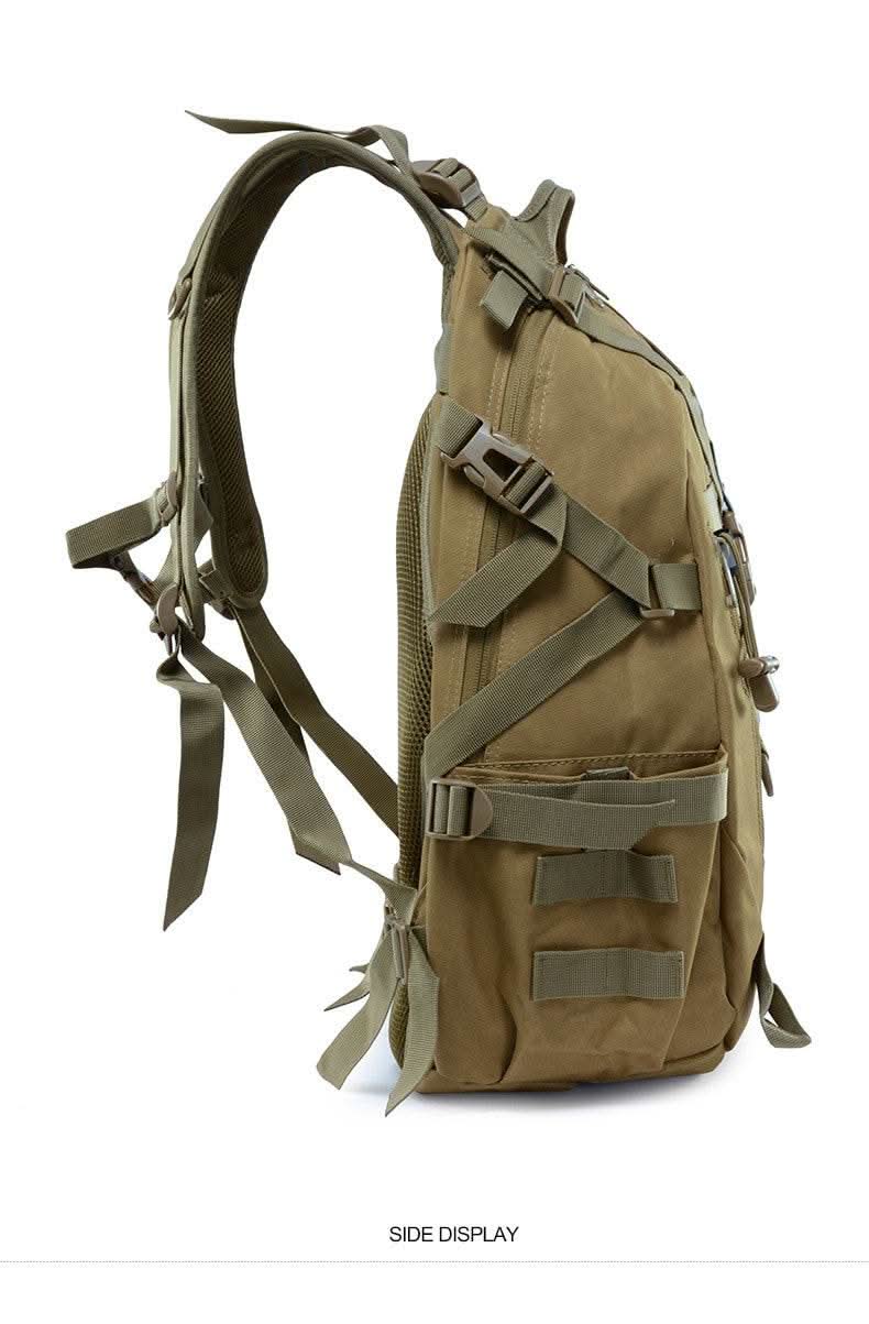 40L Tactical Backpack for Men Camping Hiking Backpacks Reflective Outdoor Travel Bags Survival Molle Climbing Rucksack Bag - M & M Global