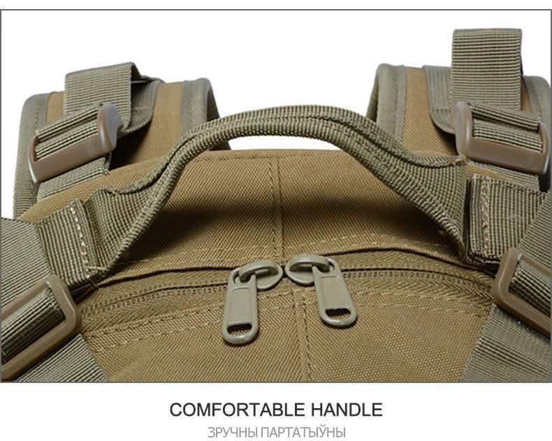 40L Tactical Backpack for Men Camping Hiking Backpacks Reflective Outdoor Travel Bags Survival Molle Climbing Rucksack Bag - M & M Global
