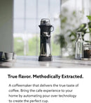 The Brew | Automatic Pour Over Coffee Maker | Clear Brewing Method | Precise Temperature Regulation | Three Brewing Modes: Regul - M & M Global