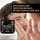 Retinol Face Men's Moisturizer Moisturizing Retinol Cream Anti-Wrinkle Aging Moisturizing Shrink Pores Whitening Smooth Retinol - M & M Global
