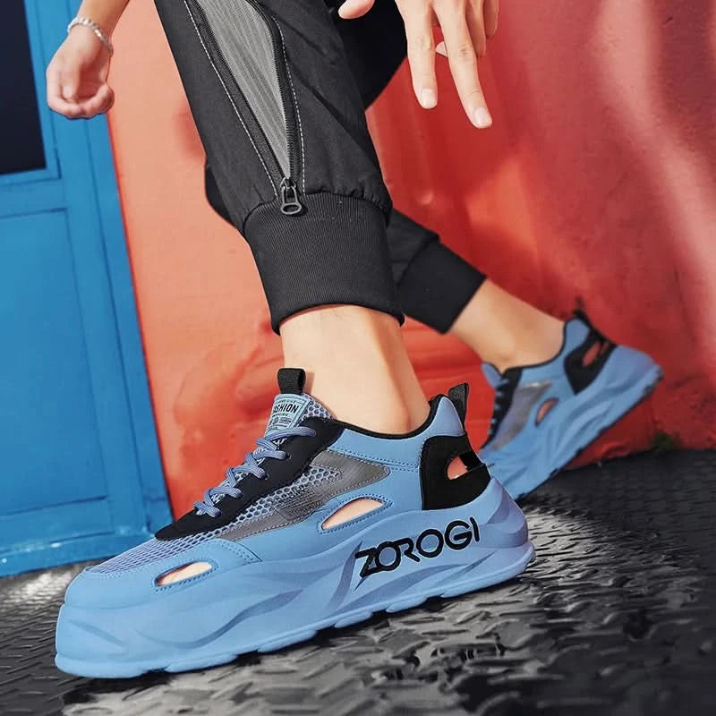 New Summer Men Shoes Breathable Outdoor Sneakers Platform Casual Sneakers Running Shoes Hollow out Sandals Zapatillas Hombre - M & M Global