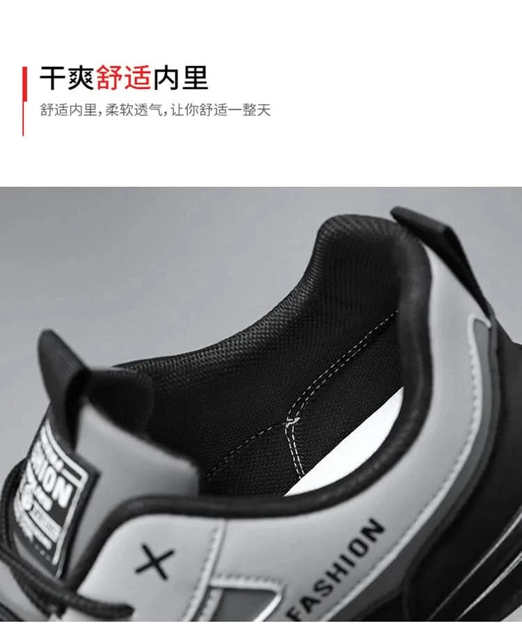 Summer men's new breathable Forrest Gump shoes men's sports shoes Korean version versatile thick sole casual running dad shoes - M & M Global