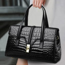 Luxury Shoulder Tote Bag Alligator Patent Leather Hand Bags for Women 2025 Designer Daily commuting Handbags HIgh Quality Sac - M & M Global