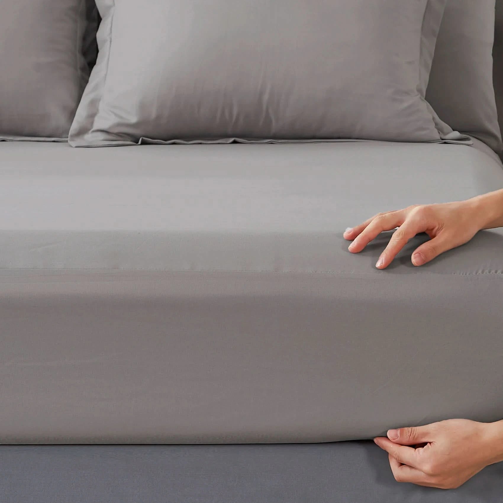 Person adjusting gray fitted sheet on a bed with gray pillows.
Grid Bedding Set

Microfiber Comforter Set

Polyester Bed Set

All-Season Bedding

Checkered Comforter

Soft Breathable Bedding

Modern Bedding Design

Machine Washable Quilt

Bed-in-a-Bag Set

Durable Quilted Comforter

7-Piece Bedding Set

Twin Full Queen King Bedding

Minimalist Bedding Set

Lightweight Quilt Set

Vacuum Packed Bedding

Stylish Bedroom Decor

Gift Bedding for Teens

Bedding Set for Men and Women

Tatting Weave Bedding

Hotel 