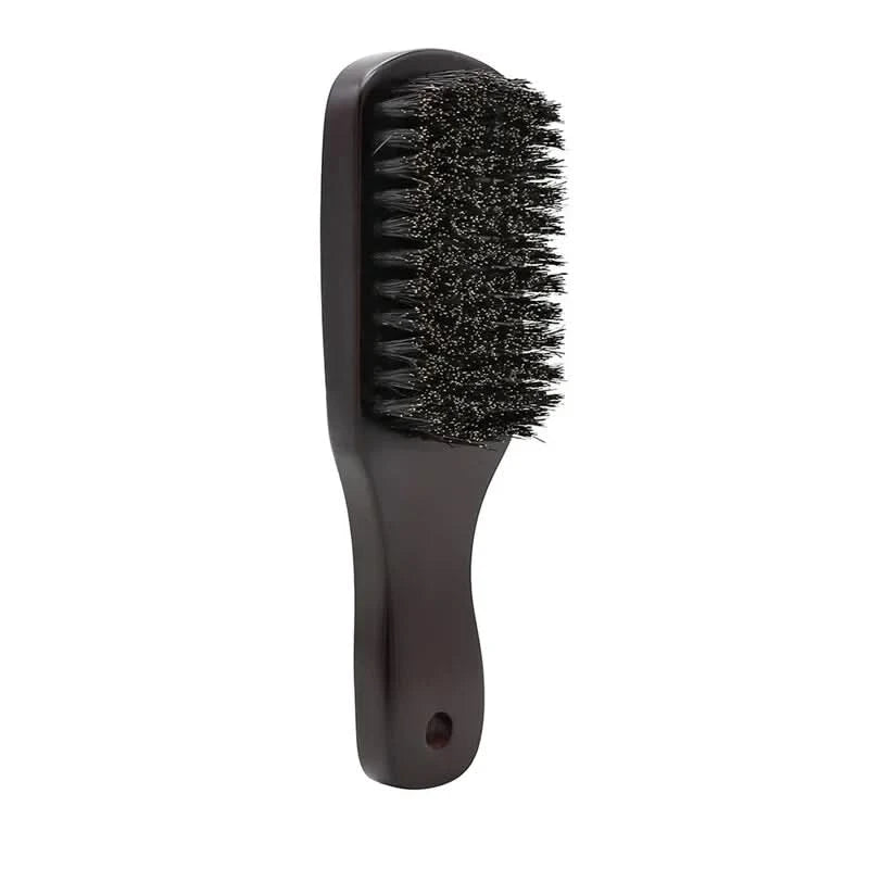 Natural Boar Bristle Beard Brush Men Facial Hair Cleaning Brush Professional Hairbrush Shaving Tools Beard Mustache Brushes - M & M Global