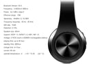 Men Gift Gold Wireless Headphones Bluetooth Earphone Stereo Headset Game with Build-in MIC with Universal for Android and iOS