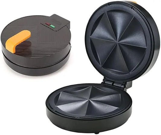 Taco Deluxe 9-inch 6-Wedge Electric Quesadilla Maker for Breakfast, Snacks, More with Non-stick - M & M Global