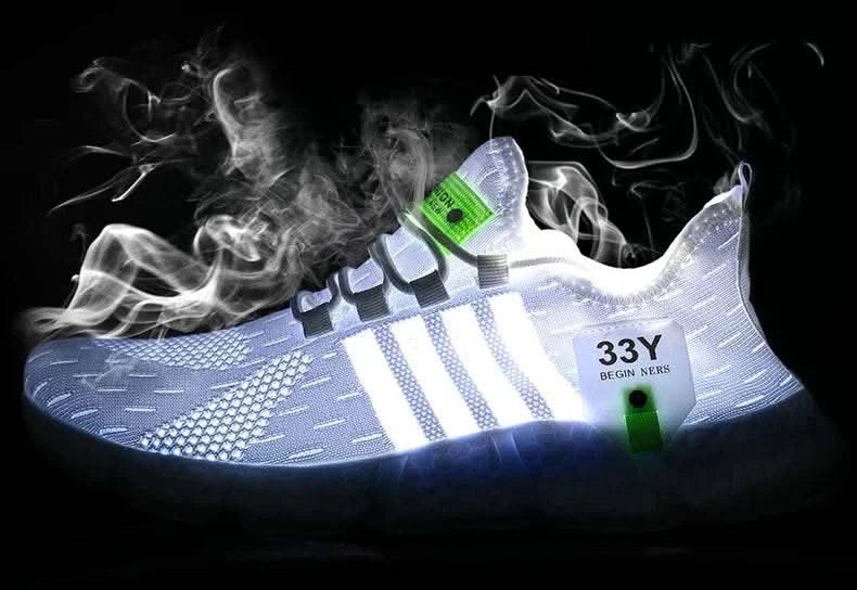 Breathable Mesh Men Shoes Trendy Lightweight Walking Flats Plus Size Male Tennis Sneakers Outdoor Running Fitness Shoes 2025 - M & M Global