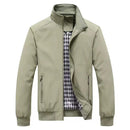 Spring Autumn Casual Solid Fashion Slim Bomber Jacket Men Overcoat New Arrival Baseball Jackets Men's Jacket 2025