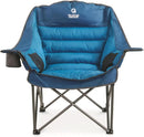 Oversized Extra Large Padded Camping Chair, Portable, Folding, Large Camp LoungeBeach Chairs for Outdoor, Adults, Men and Women,