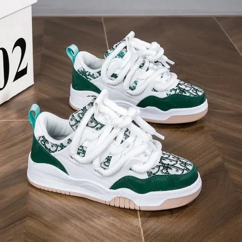 Trend Men's Shoes Outdoor Sneakers Lace-up Non Slip Running Shoes Couple Style Walking Shoes Breathable Tennis Shoe Plus Size 47 - M & M Global