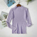 Women Turtleneck Sweater Knitted Soft Pullovers cashmere Jumpers Basic Solid Soft Sweaters Women Autumn Winter Casual Top