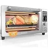 Bravo Pro Smart Air Fryer Toaster Oven Combo, 12-in-1 Functions with Quicker & Even Crisp Technology, 1800W, 50-450°F, PFAS-Free - M & M Global