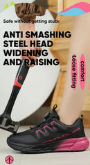 New women's anti-puncture anti-smash breathable fashion safety protection shoes