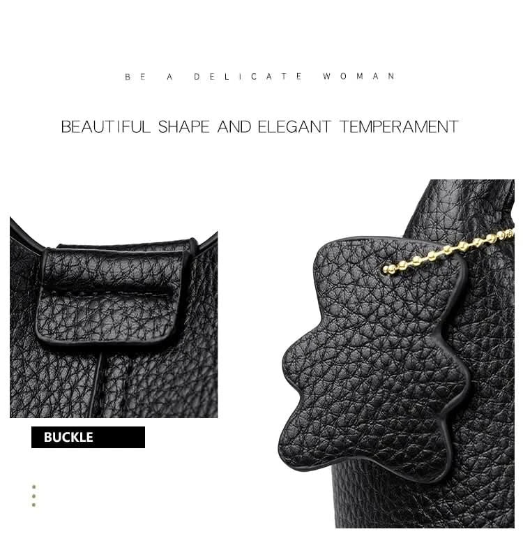 Soft Leather Handbags for Women Vintage Shoulder Bag Luxury Designer Ladies Large Capacity Bags Sac A Main - M & M Global