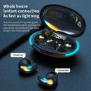 Sleep Wireless Earphone TWS Bluetooth 5.3 Headphones Hidden Earbuds IPX5 Waterproof Noise Reduction Sports Headset - M & M Global