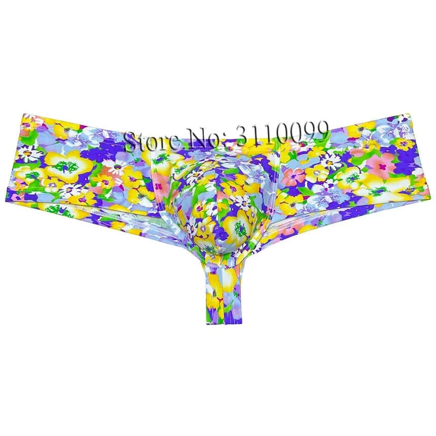 Men's Mini Cheek Boxers Half Hip Brazilain Bikini Swim Briefs Boy Underwear - M & M Global