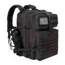 LHI 45L Tactical Backpack for Men and Women Large Athlete Gym Bag Outdoor Sports Hiking Survival Rucksack with Bottle Holder - M & M Global