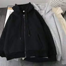 Y2K New Fashion Trend Sell Spot Zipper Hoodie Women Street Casual Loose Fleece Thick Both Sides Wearing Sweatshirt Unisex Hoodie