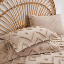 7 Pcs solid color tufted quilt set, microfiber soft and lightweight, durable and easy to wash bedding set , for all seasons