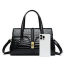 Luxury Shoulder Tote Bag Alligator Patent Leather Hand Bags for Women 2025 Designer Daily commuting Handbags HIgh Quality Sac - M & M Global