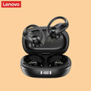 Lenovo LP75 Sports Wireless Earphones with Mics,Button Control, LED Power Display,Hifi Stereo Sound Bluetooth 5.3 TWS Headphones - M & M Global