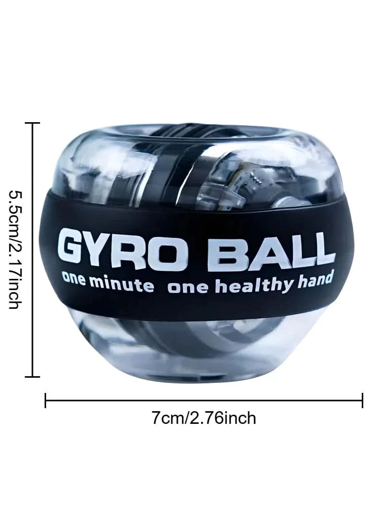 Gyroball Powerball Forearm Exerciser Muscle Fitness Equipment Gyroscope Power Ball Gyro Wrist Booster Trainer Hand Exercise - M & M Global