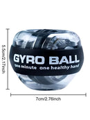 Gyroball Powerball Forearm Exerciser Muscle Fitness Equipment Gyroscope Power Ball Gyro Wrist Booster Trainer Hand Exercise - M & M Global