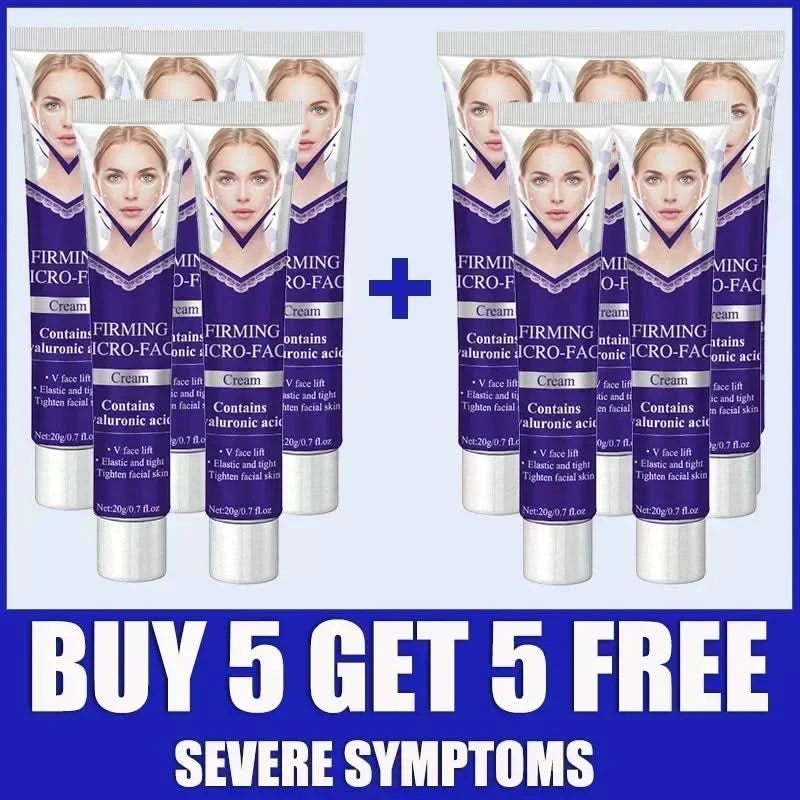 Effective V-Shape Face Slimming Lifting Facial Cream Lift Up V Double Chin Cheek Slimming Firming Anti Wrinkle Beauty Skin Care - M & M Global