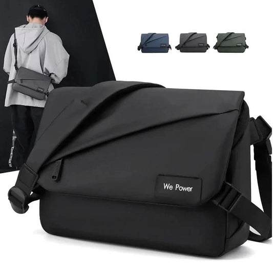 Men Shoulder Cross Body Sling Bag Fashion Casual Multi-Capacity Military Designer Business Nylon Male Briefcase Messenger Bag - M & M Global
