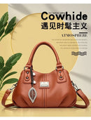 Women'S Bag 2025 New Designer Mid Year Lady Mom Crossbody Large High-Capacity Handbag - M & M Global