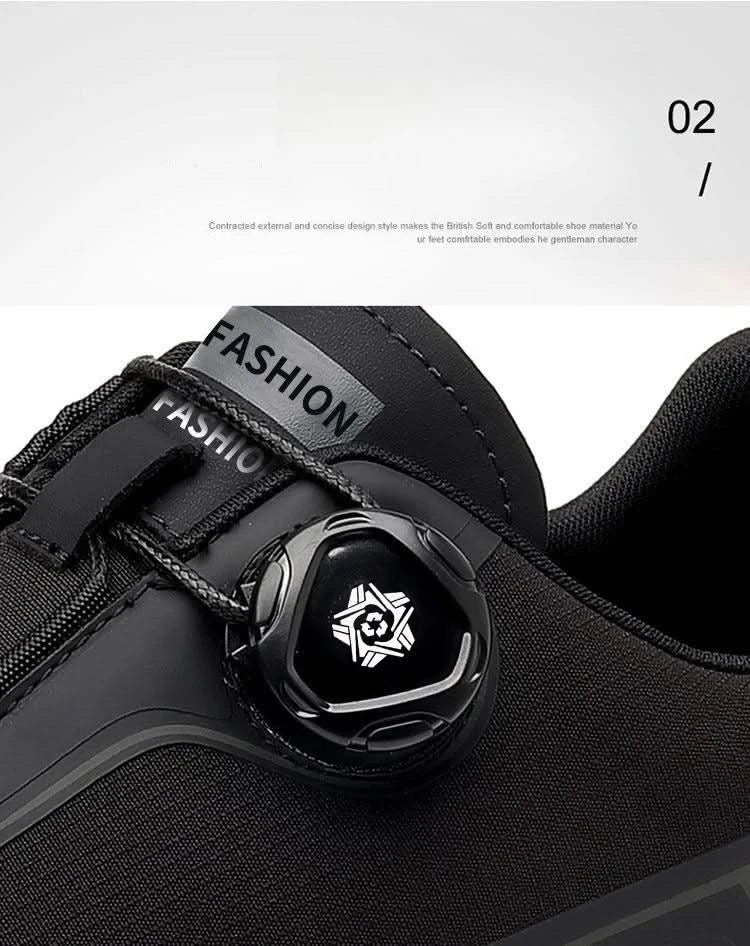 Fashion Casual Men's Shoes Designer Rotating Buckle Men Sneakers Thick-Soled Comfortable Outdoor Walking Shoes Zapatillas Hombre - M & M Global