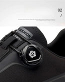 Fashion Casual Men's Shoes Designer Rotating Buckle Men Sneakers Thick-Soled Comfortable Outdoor Walking Shoes Zapatillas Hombre - M & M Global