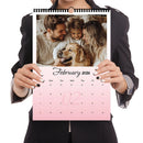 1pc/2pcs 2026 Custom Calendar - Personalized Wall Calendar Upload 6 photos Wall calendar Birthday, Christmas, New Year gift