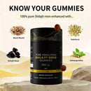 Pure Himalayan Shilajit Gummies, 3000 Mg Gold Grade Shilajit with Ashwagandha, Gokshura for Energy and Immune Support - M & M Global