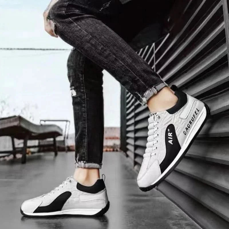 Men Running Shoes Outdoor Sport  Sneakers Man Vulcanized Shoes Flat Casual Sneakers for Men Shoes 2025 New Brand Footwear - M & M Global