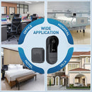Tuya WiFi doorbell  2-way HD 1080P, microSD/cloud, waterproof, 1000mAh battery, long standby,Wireless Security Camera - M & M Global