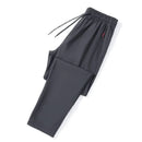 Men's Casual Pants Stretch Slim Fit Elastic Waist Jogger Korean Classic Blue Black Gray Male Brand Trousers Plus Size - M & M Global