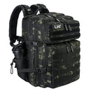 LHI 45L Tactical Backpack for Men and Women Large Athlete Gym Bag Outdoor Sports Hiking Survival Rucksack with Bottle Holder - M & M Global