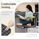 JHK PU Leather Bar Stools Set of 2,Upholstered Counter Height Bar Stools,SGS Certified Gas Gylinder Comfortbale Backrest