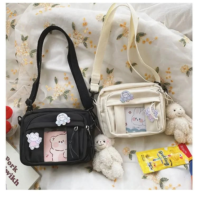 New Kawaii Bag Girls New JK Transparent Bag Small Crossbody Bag For Women Purses and Handbags Shoulder Bag Itabag Bolso - M & M Global