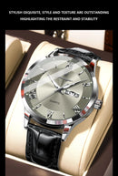 POEDAGAR Top Luxury Watch For Men Military Waterproof Luminous Date Week Man Wristwatch Leather Men's Quartz Watches Sport Reloj - M & M Global