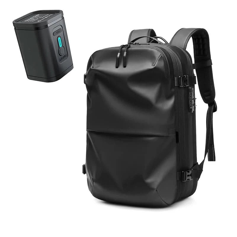 Men Travel Backpack vacuum compression 17 inch Laptop Backpack Business Large Capacity school Backpack Expanded Hiking backpack - M & M Global