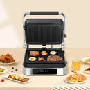Sandwich Maker,1600W Touch-sensitive 2 In 1 Steak Making Machine, Adjustable Sandwich Making Machine with LED Display Screen for - M & M Global