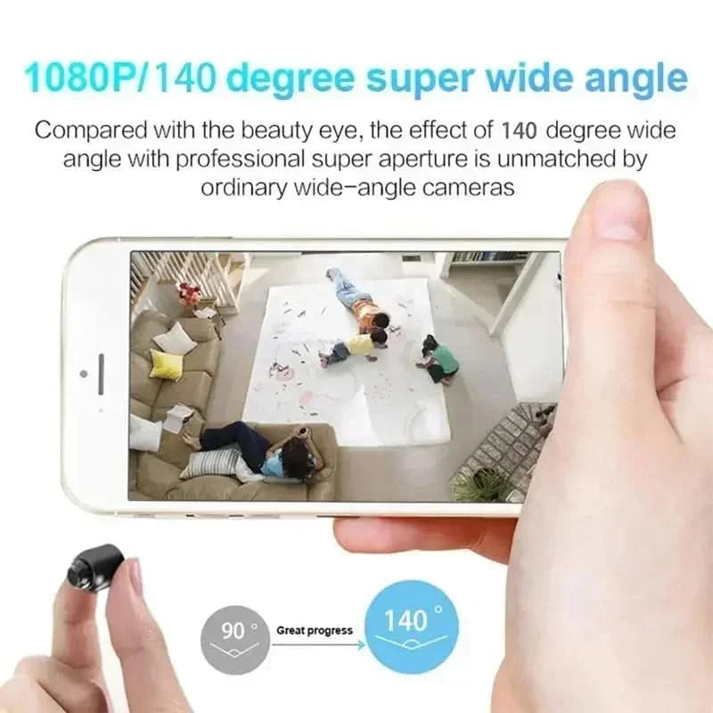 Xiaomi X5 Camera 1080P HD Wifi Wireless Night Vision Motion Detection Video Camera Home Security Camcorder Audio Video Recorder - M & M Global