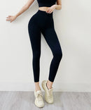 Women's Gym Leggings Pocket Yoga Pants Sexy Naked Feeling  Fitness Sports Pants Stretch Soft High Waist Running Push Up Leggings